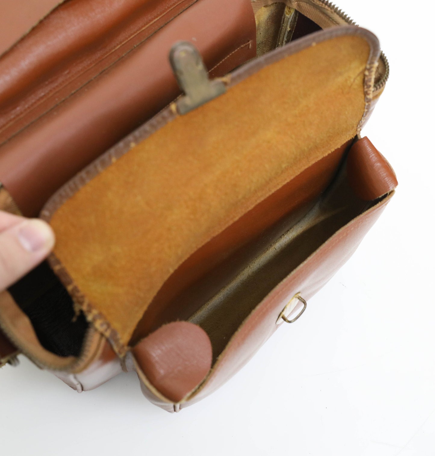 Vintage 1950s Leather Camera Case