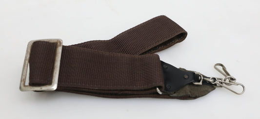 Vintage 1960s Wide Brown Camera Strap