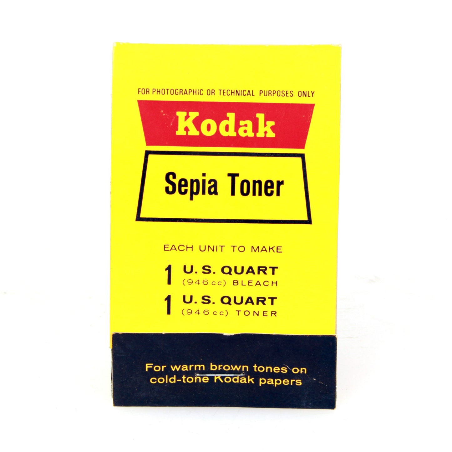 Kodak Sepia Toner Powder 13 Grams To Make 1 Quart Size