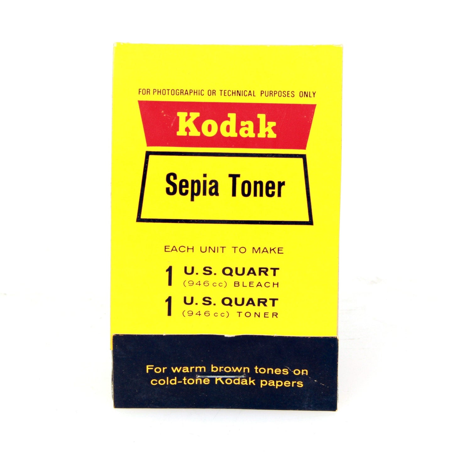 Kodak Sepia Toner Powder 13 Grams To Make 1 Quart Size