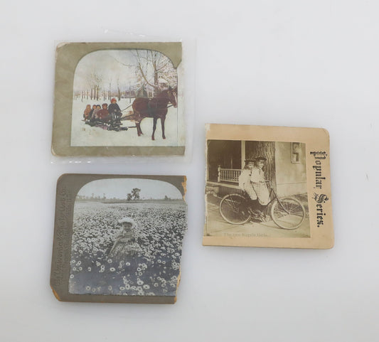 Vintage Photos from Stereoviews - LOT OF 3