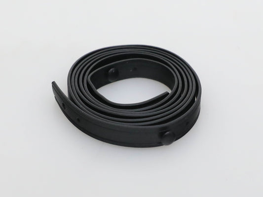 Vintage 1980s Black Vinyl Camera Strap - Old New Stock
