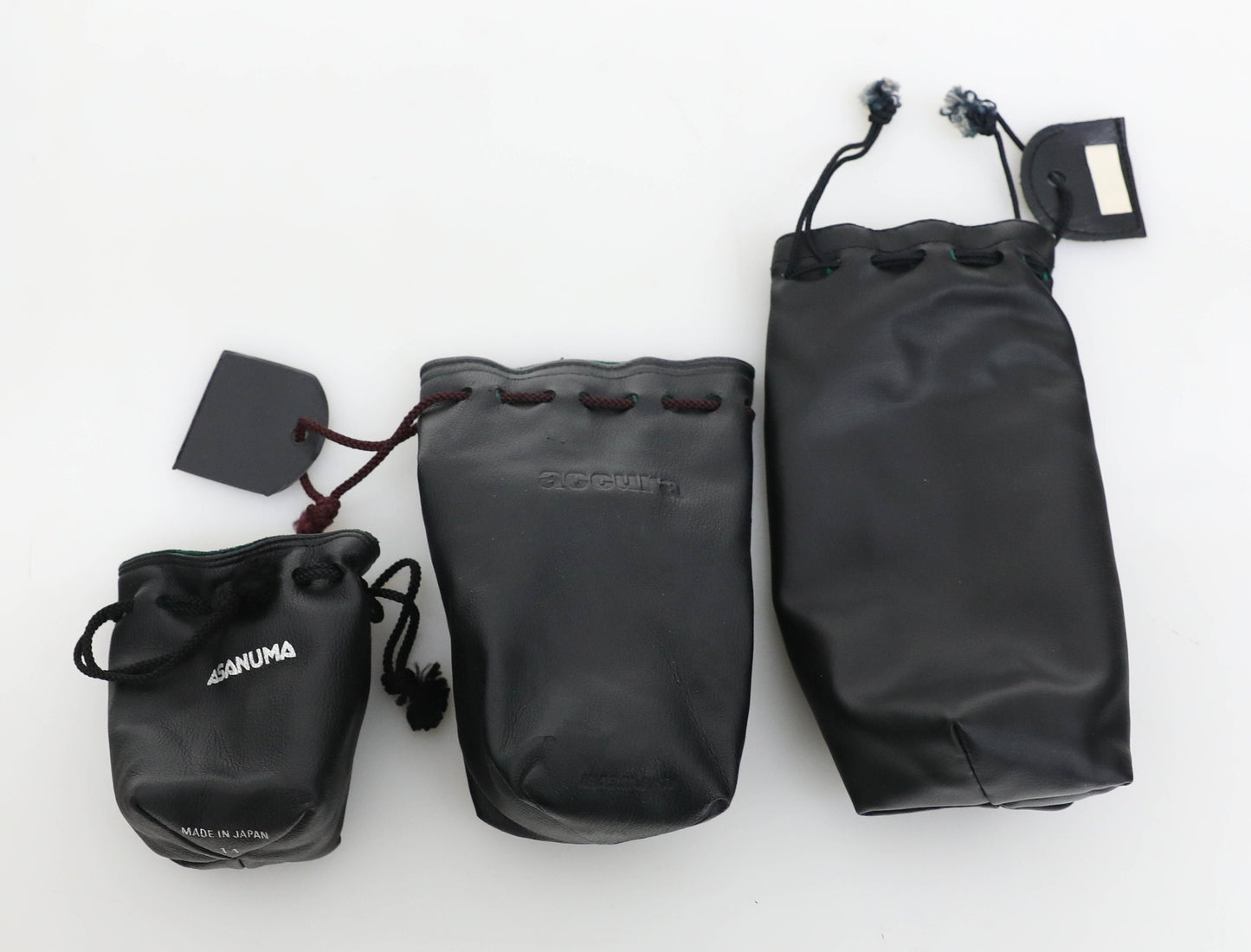 Camera Lens Cases Soft Small/Medium/Large - LOT OF 3