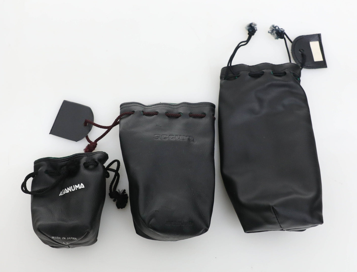 Camera Lens Cases Soft Small/Medium/Large - LOT OF 3