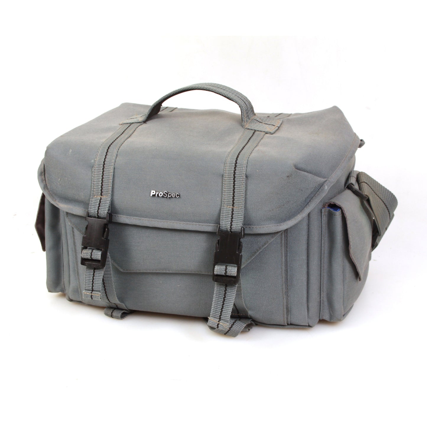 Vintage ProSpec Grey Canvas Camera Outfit Bag Large
