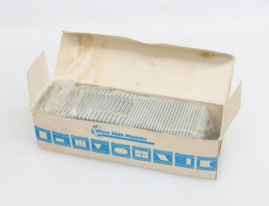 35mm 4 Window Slide Mounts - West Slide Mounts - NEW OLD STOCK