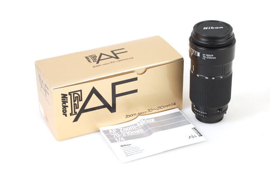NIKON 70-210MM F/4 af Telephoto Nikon Nikkor Lens FX DX mint