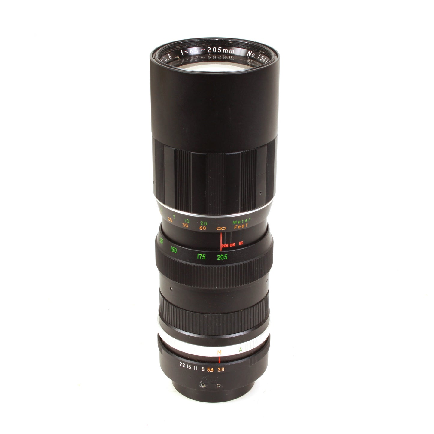 Nikon F 85-205mm F/3.8 Manual Zoom Lens