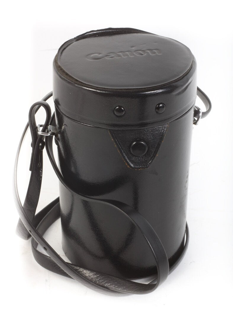 Canon 135MM F 3.5 S.C. Lens w/ Case, Strap, Original Hood and Front & Rear Caps