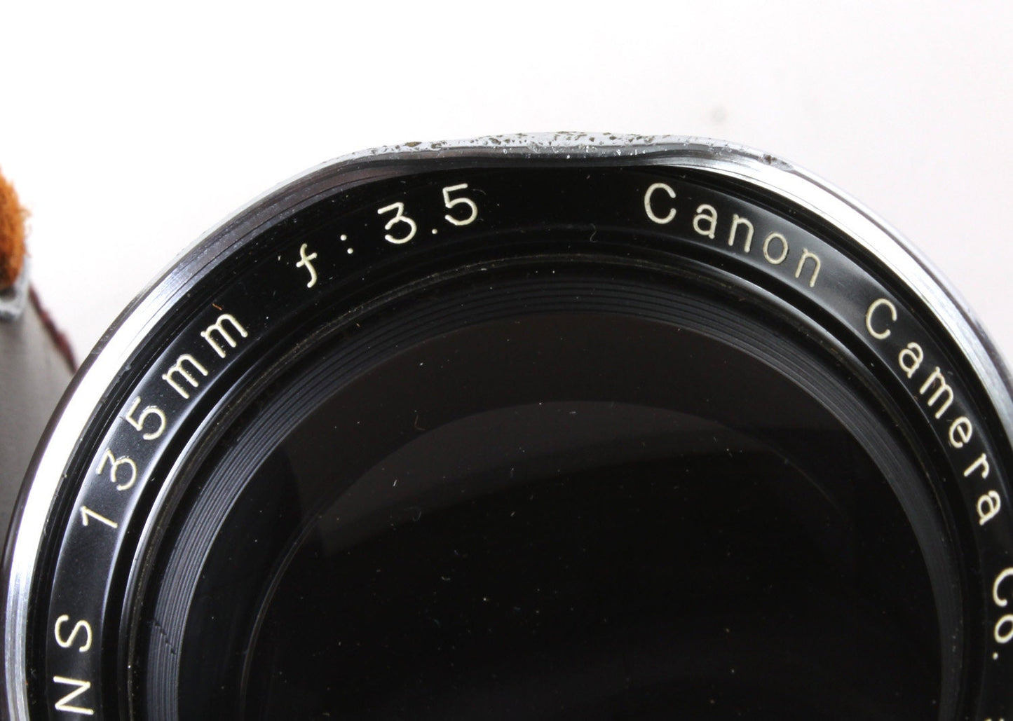 Canon Rangefinder 135mm F3.5 Chrome MF Lens//Screw Mount Lens