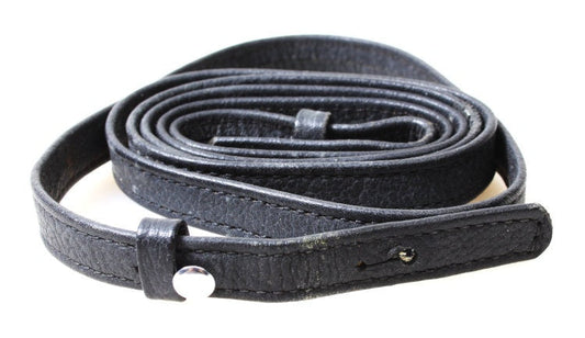 Classic 1990s Nikon Thin Black Leather Neck Strap