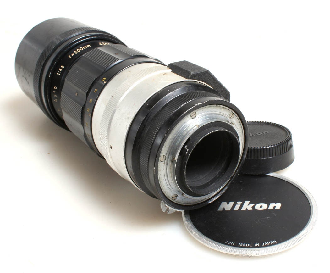 300mm F4.5 Nikon Nikkor-H Auto Camera Lens