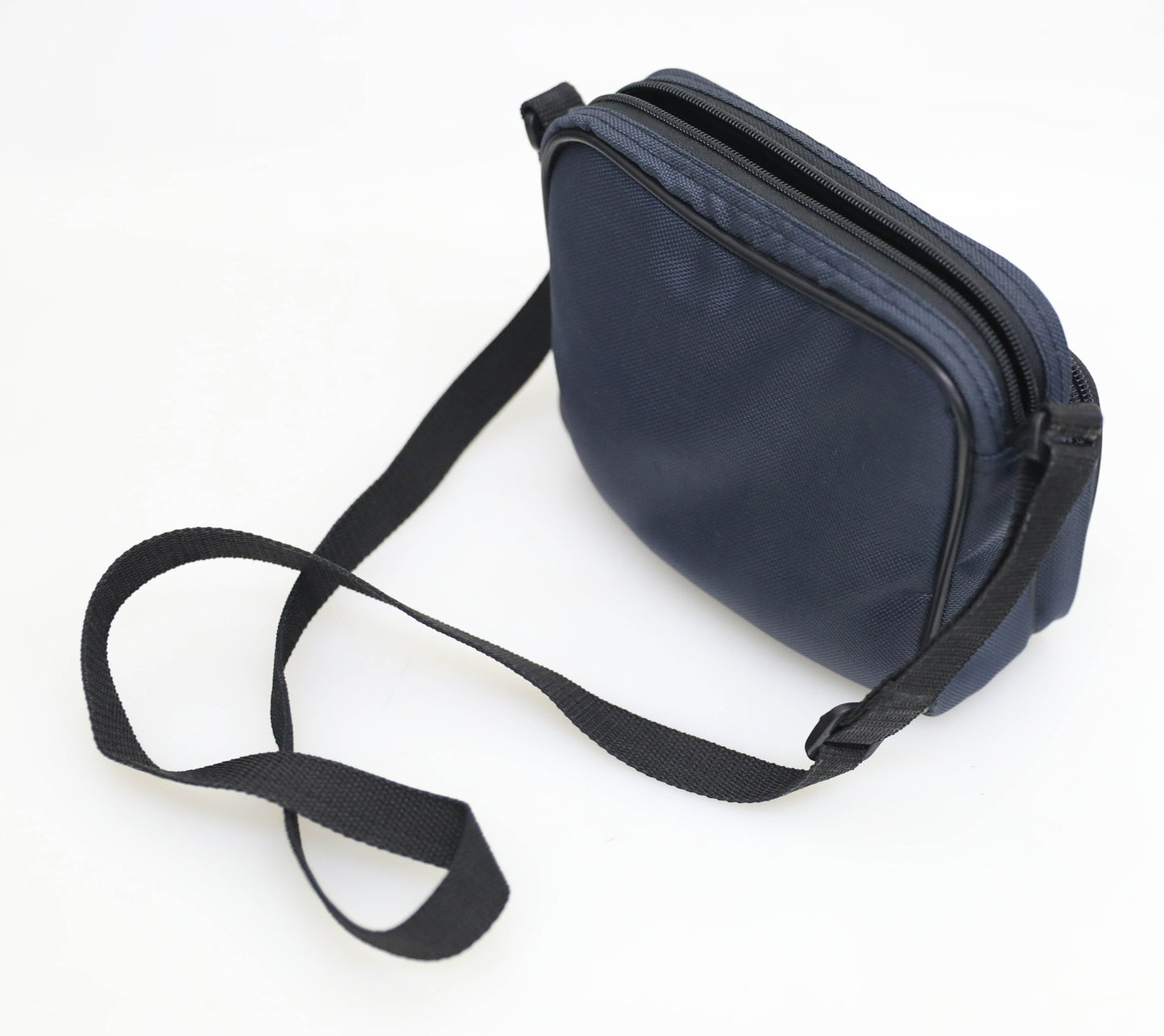 Vintage Point and Shoot Digital Camera Bag - Navy Blue and Black