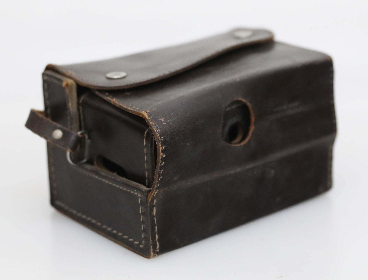 Vintage Argus Autronic 35 Fitted Brown Leather Camera Case