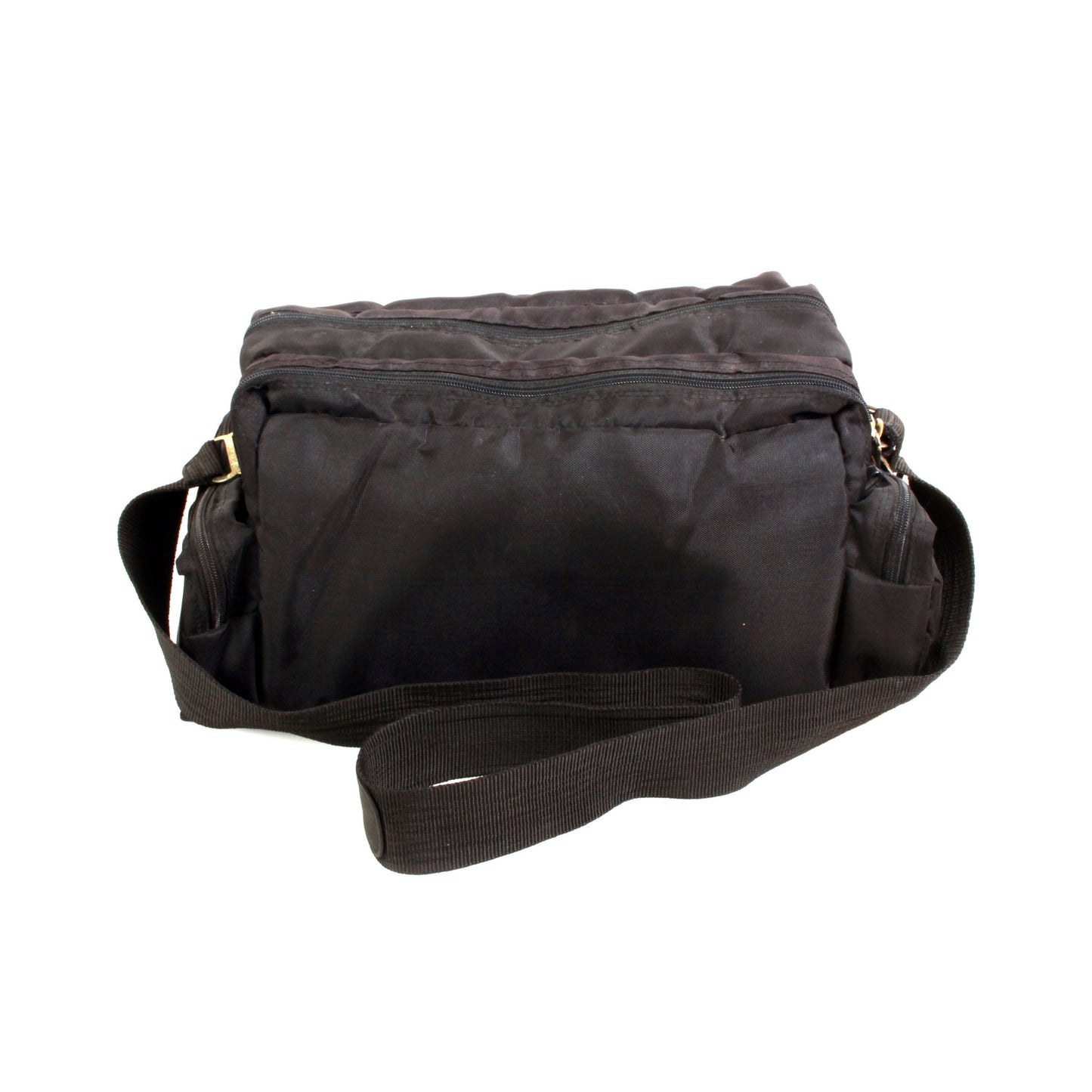 Vintage Camera Carrying Bag Black Nylon With Strap