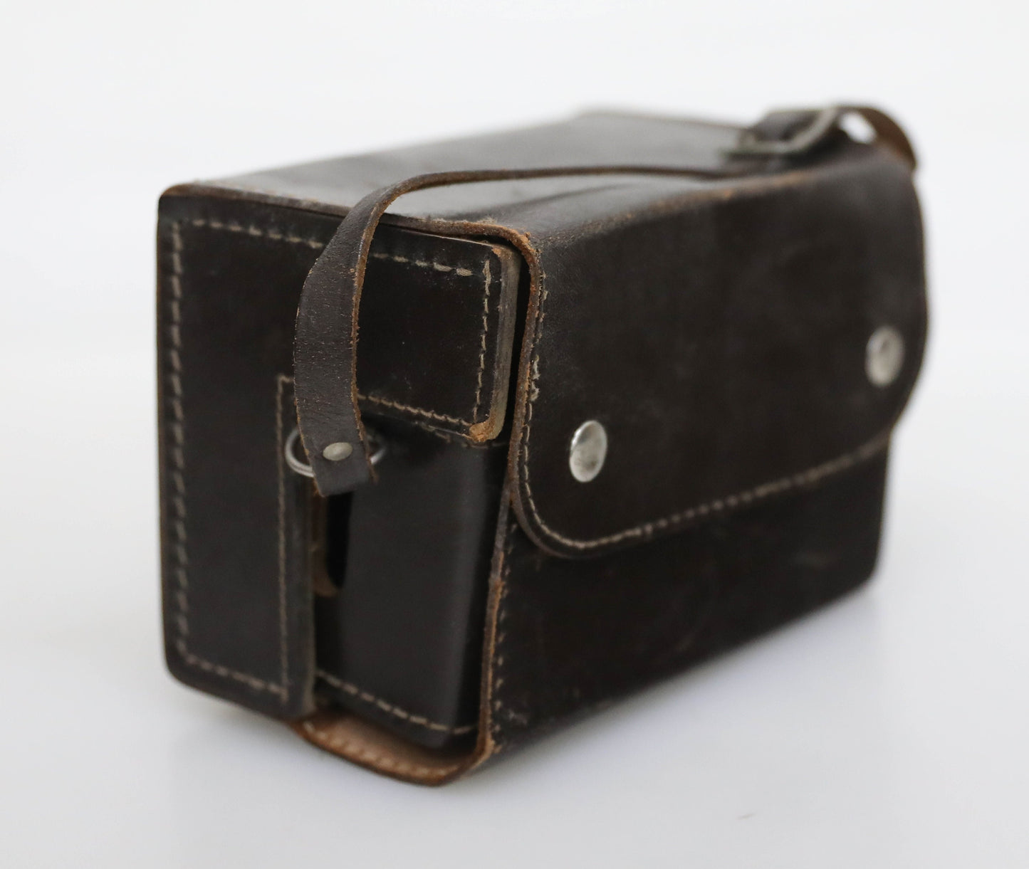 Vintage Argus Autronic 35 Fitted Brown Leather Camera Case