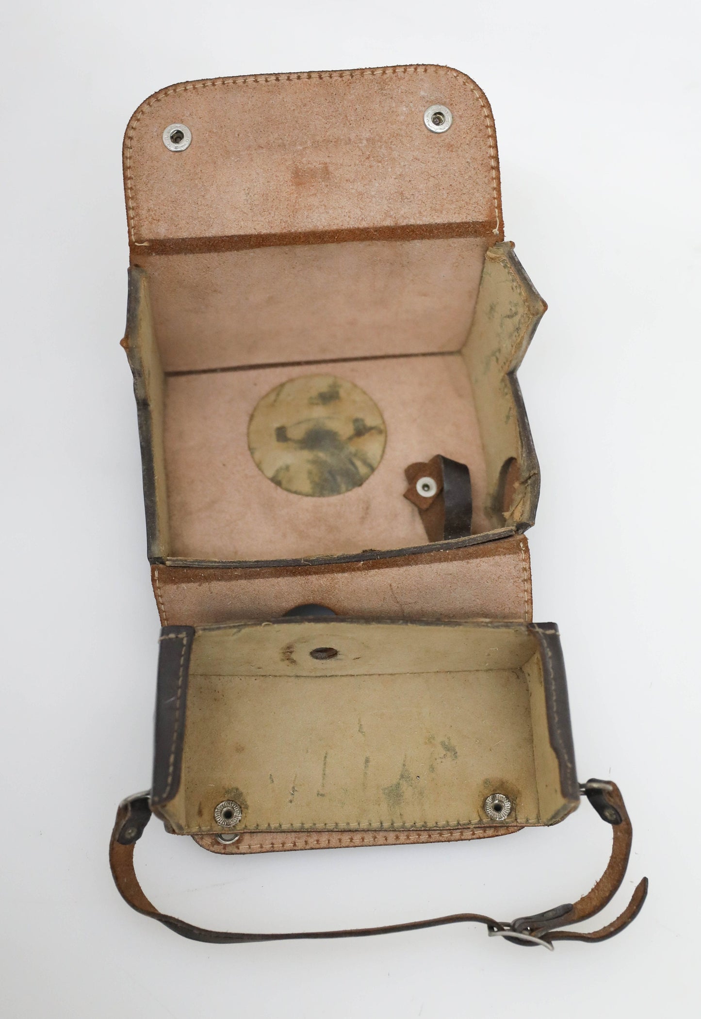 Vintage Argus Autronic 35 Fitted Brown Leather Camera Case