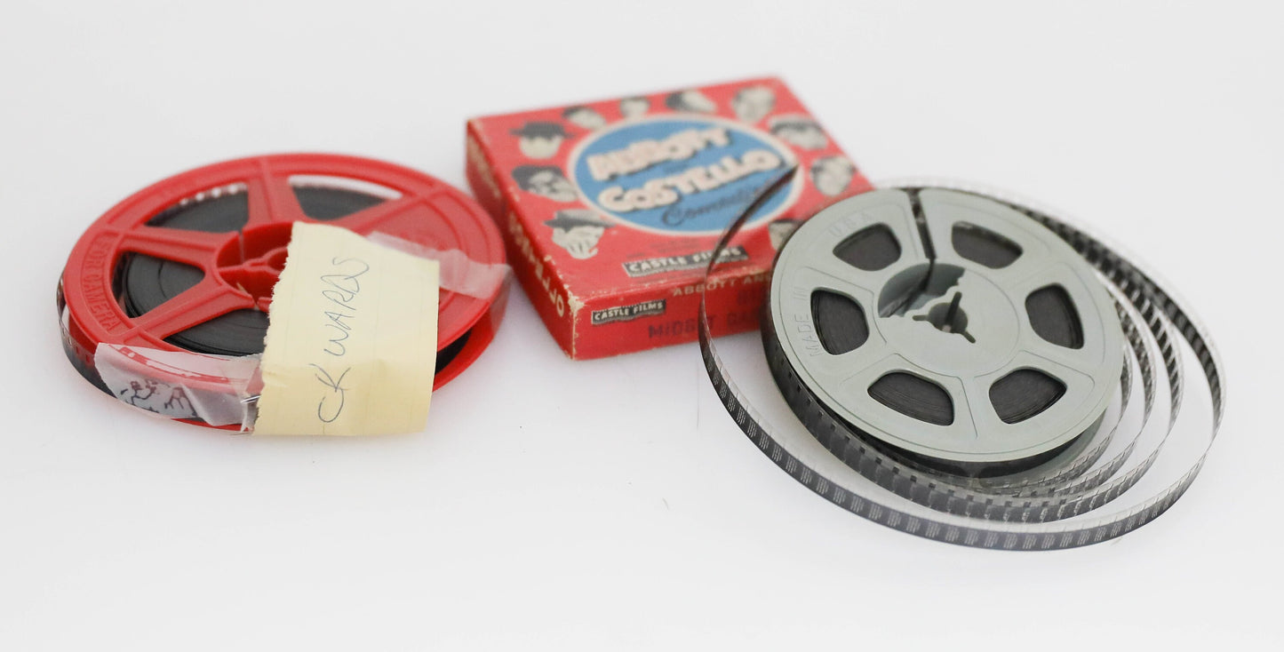 Abbott and Costello Comedies 818 Midget Car Maniacs & On Backwards Movie Set