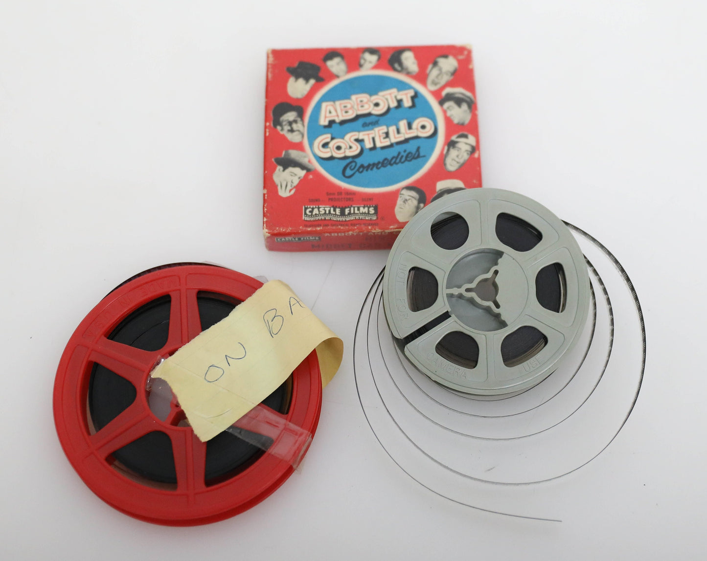 Abbott and Costello Comedies 818 Midget Car Maniacs & On Backwards Movie Set