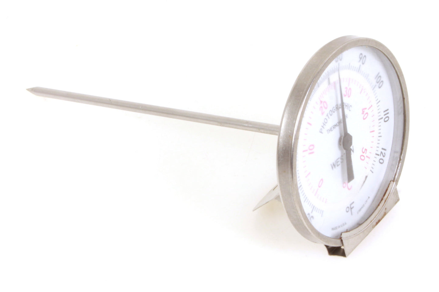 Weston 25 to 125 Degrees F Stainless Steel Dial Thermometer