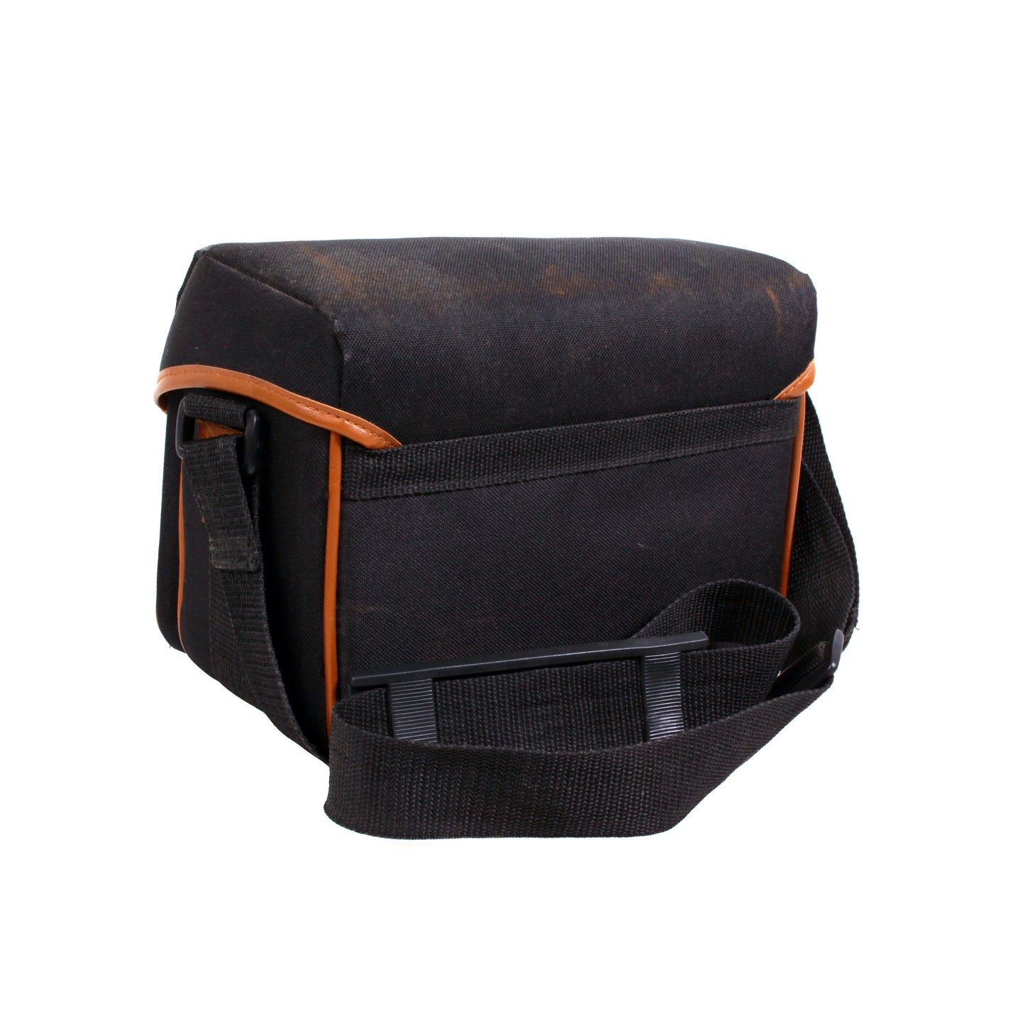 Vintage MIZCO Black Camera Bag Canvas & Leather With Strap