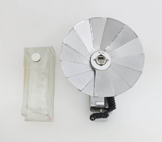 Vintage Minette Fan Flash with Case and PC Cord