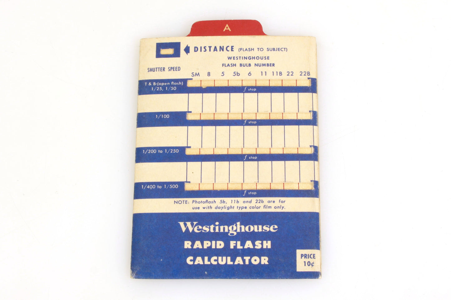 Westinghouse Rapid Flash Calculator 1953