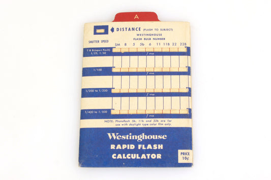 Westinghouse Rapid Flash Calculator 1953