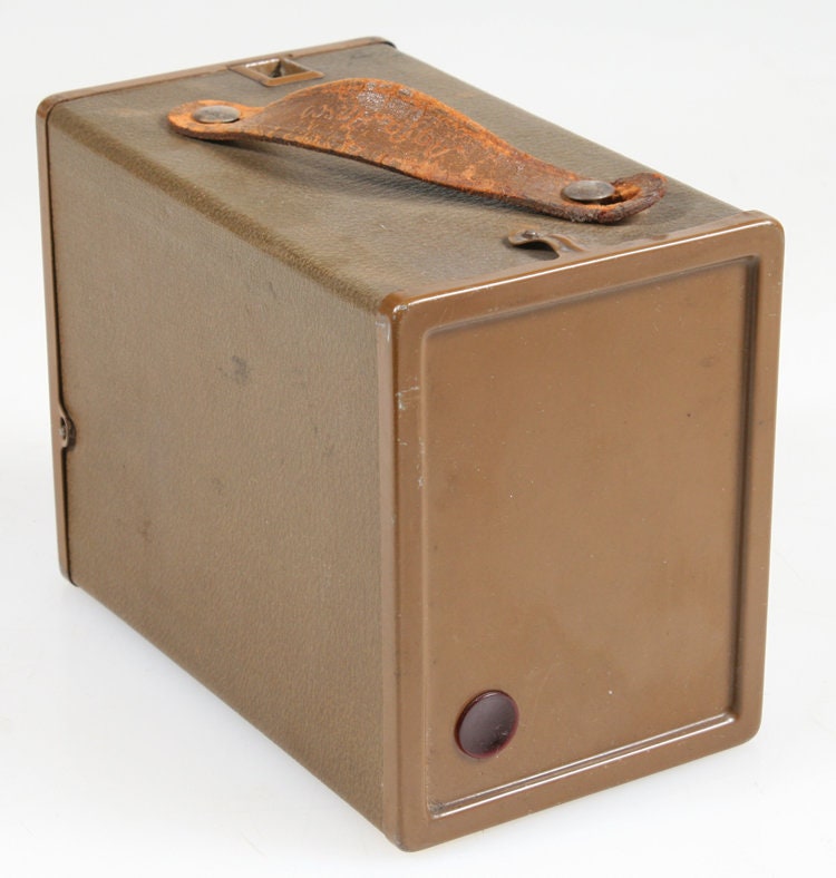 Agfa Ansco Box Camera Brown Vintage Antique