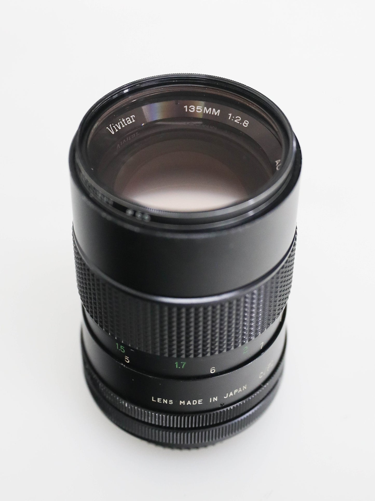 Canon AEI/AEIP with UV Filter 135mm f/2.8 Auto Telephoto Lens