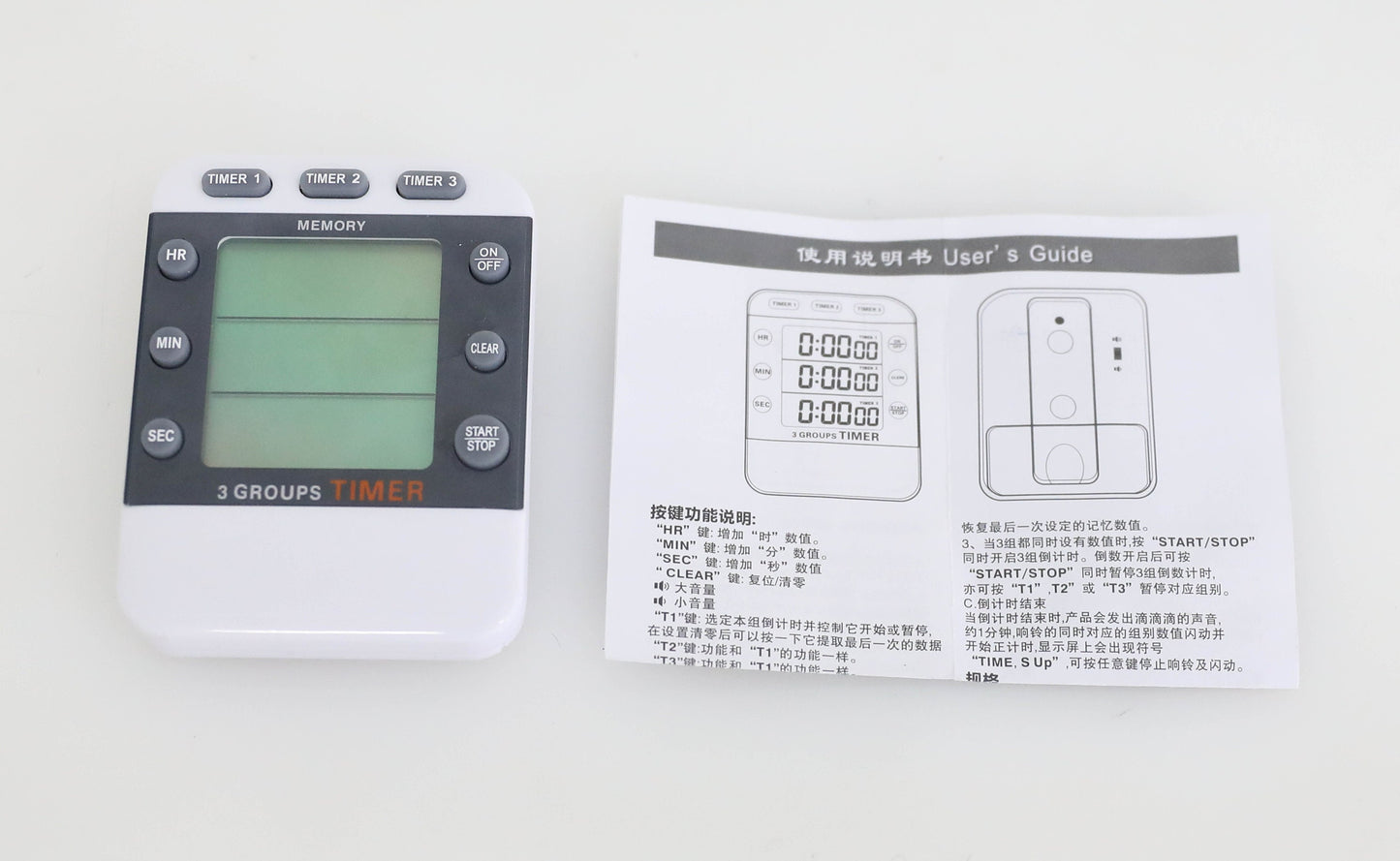 Darkroom Timer - 3 in 1 Timer - WORKS