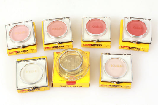 Kodak Color Compensating Filter Series 6 Yellow Set of 7 CC025/05/10/20/30/40/50Y