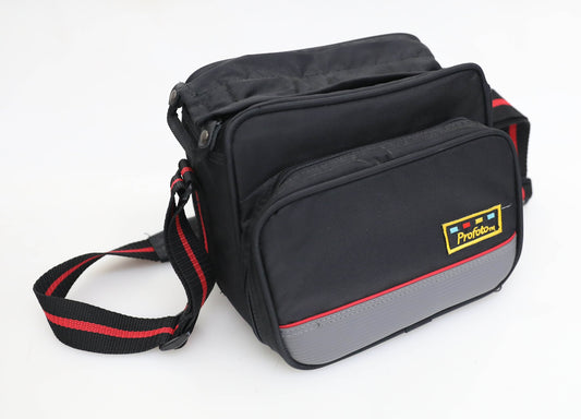 Vintage 1980s Profoto Camera Bag - Black/Gray/Red