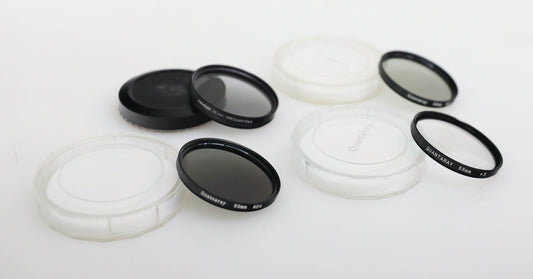 55mm Filter Set - ND2/ND4/Close Up +3/Circular Polarizer Quantaray & Cokinlight