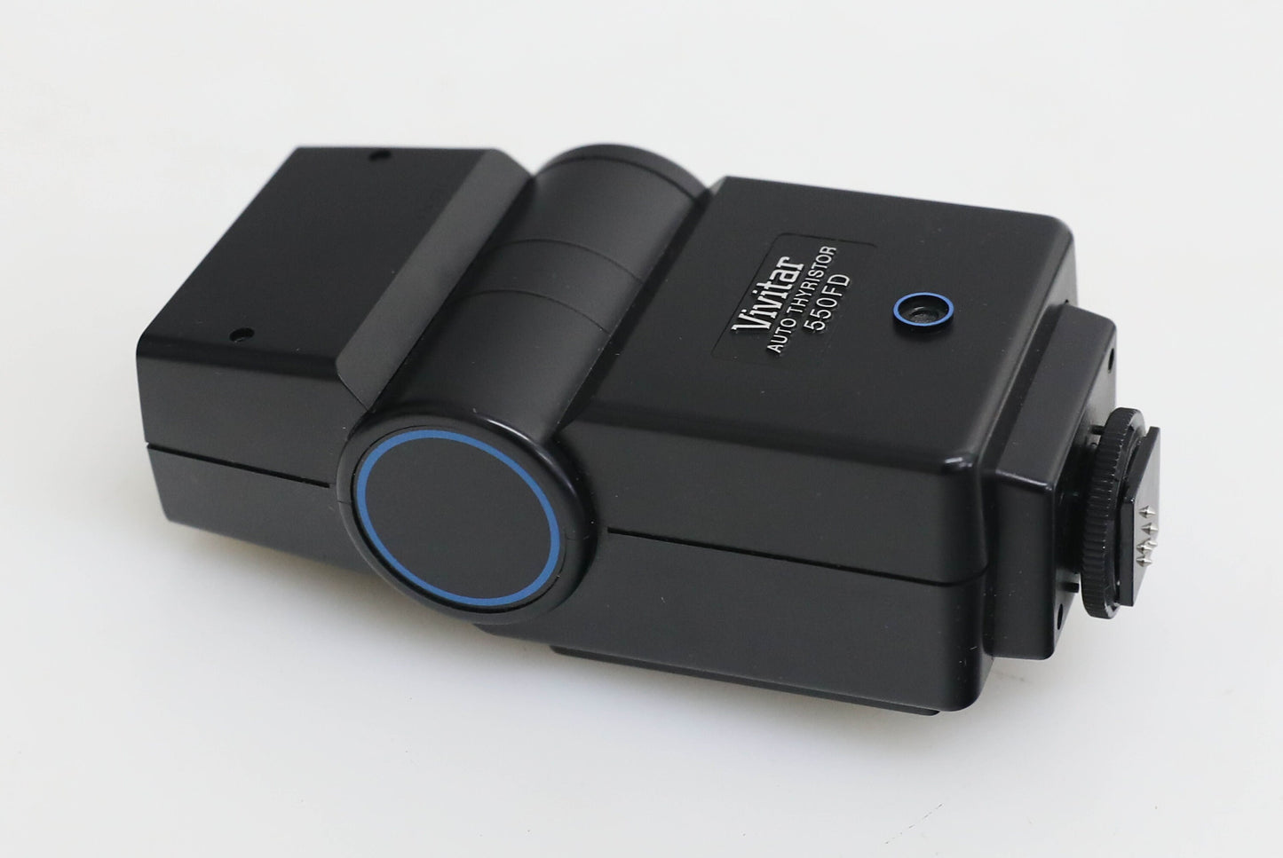 Vintage Vivitar Auto Thyristor 550FD C/R Flash with Manual for Canon AEI/AEIP