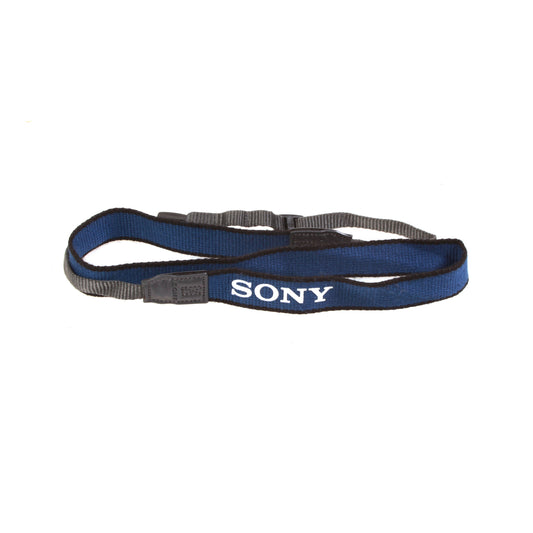 Vintage Sony Camera Strap Navy Black