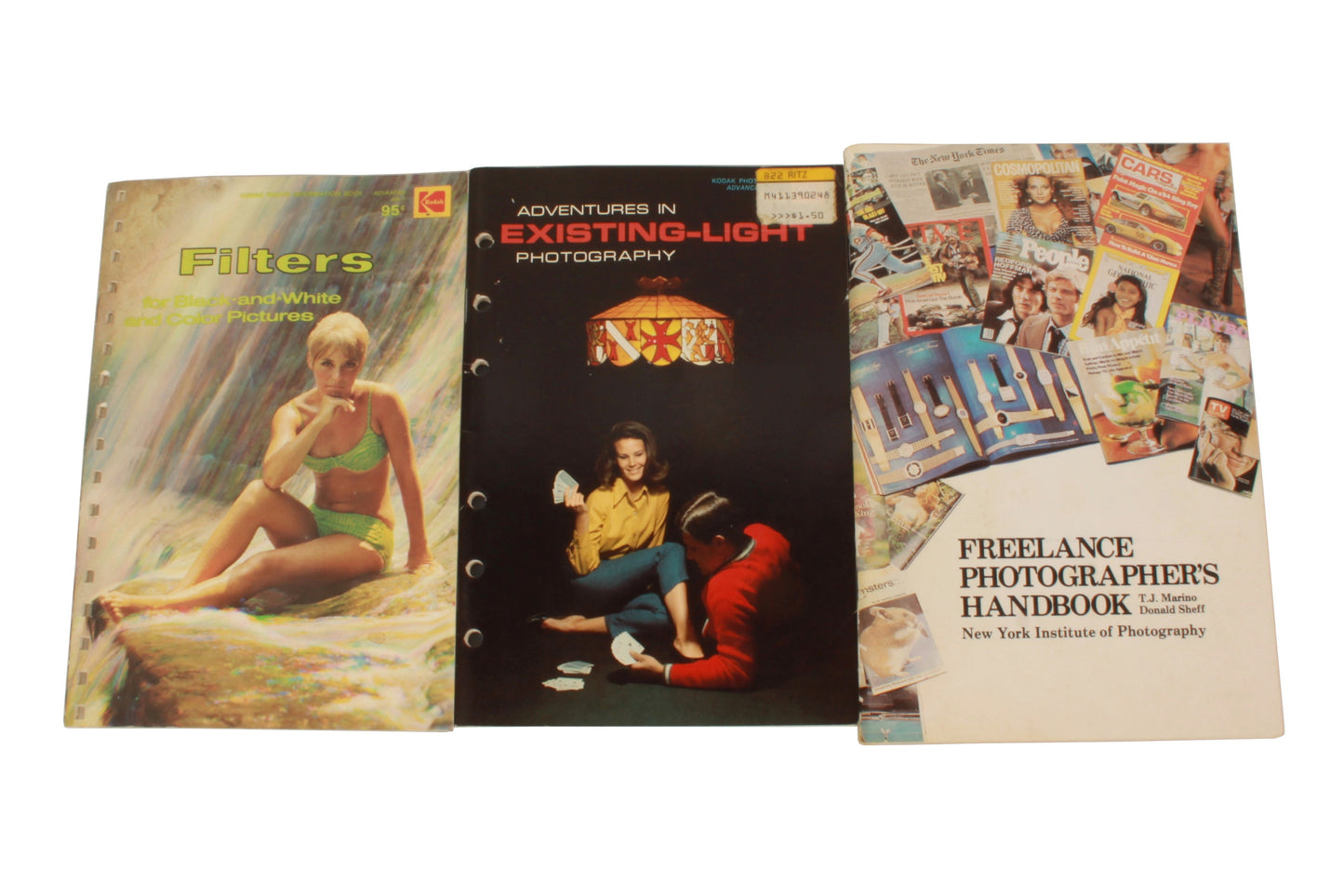 Photographic Filters, Existing Light & Handbook - Set of 3
