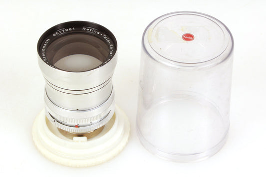 Schneider Kreuznach Retina-Tele-Xenar f/4.0 135mm Lens DKL Mount Kodak in Case