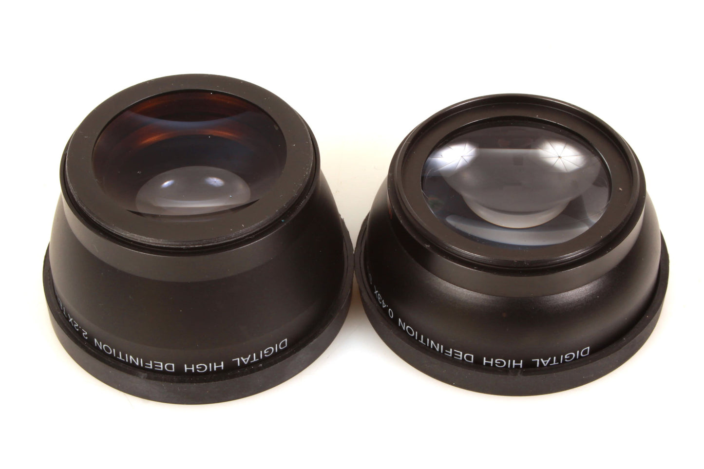 52mm Lens Wide Angle & Telephoto w/ Cases