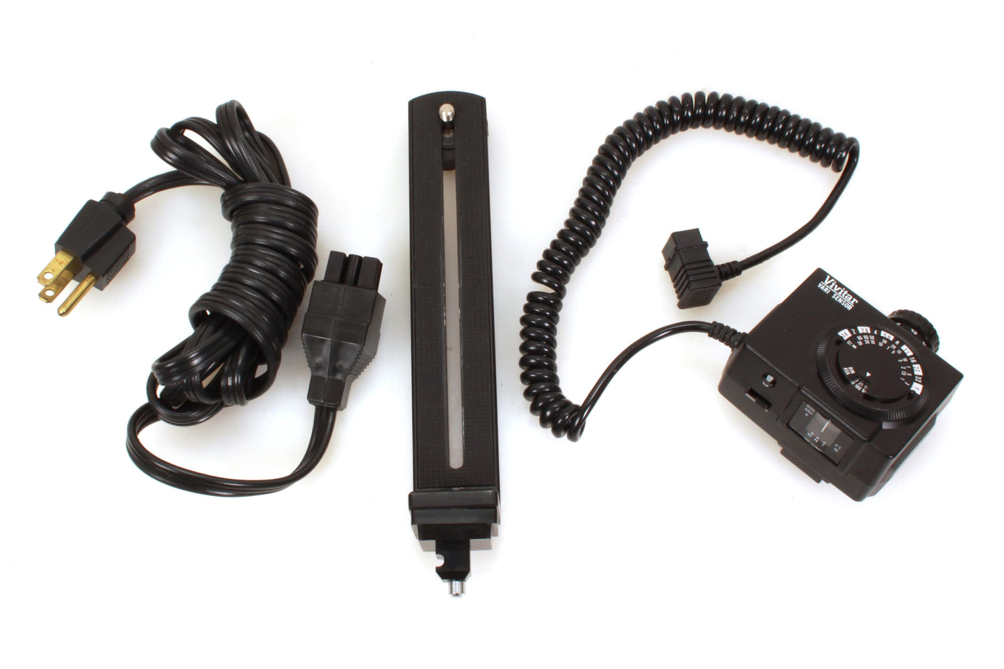 Vivitar 365 Zoom Thyristor Outfit Electronic Flash/LVP1 Power Pack/Charge 60/Vari Sensor/Cords