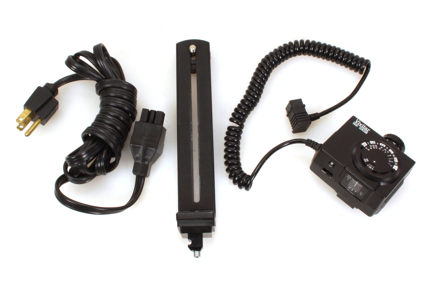 Vivitar 365 Zoom Thyristor Outfit Electronic Flash/LVP1 Power Pack/Charge 60/Vari Sensor/Cords