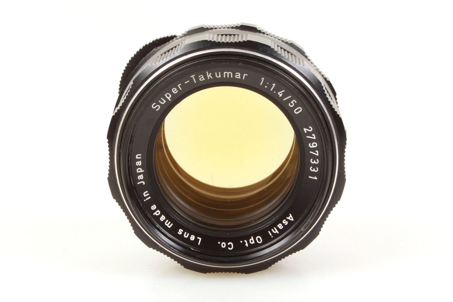 Asahi Pentax Super Takumar 50mm f/1.4 MF Lens M42 w/ Caps