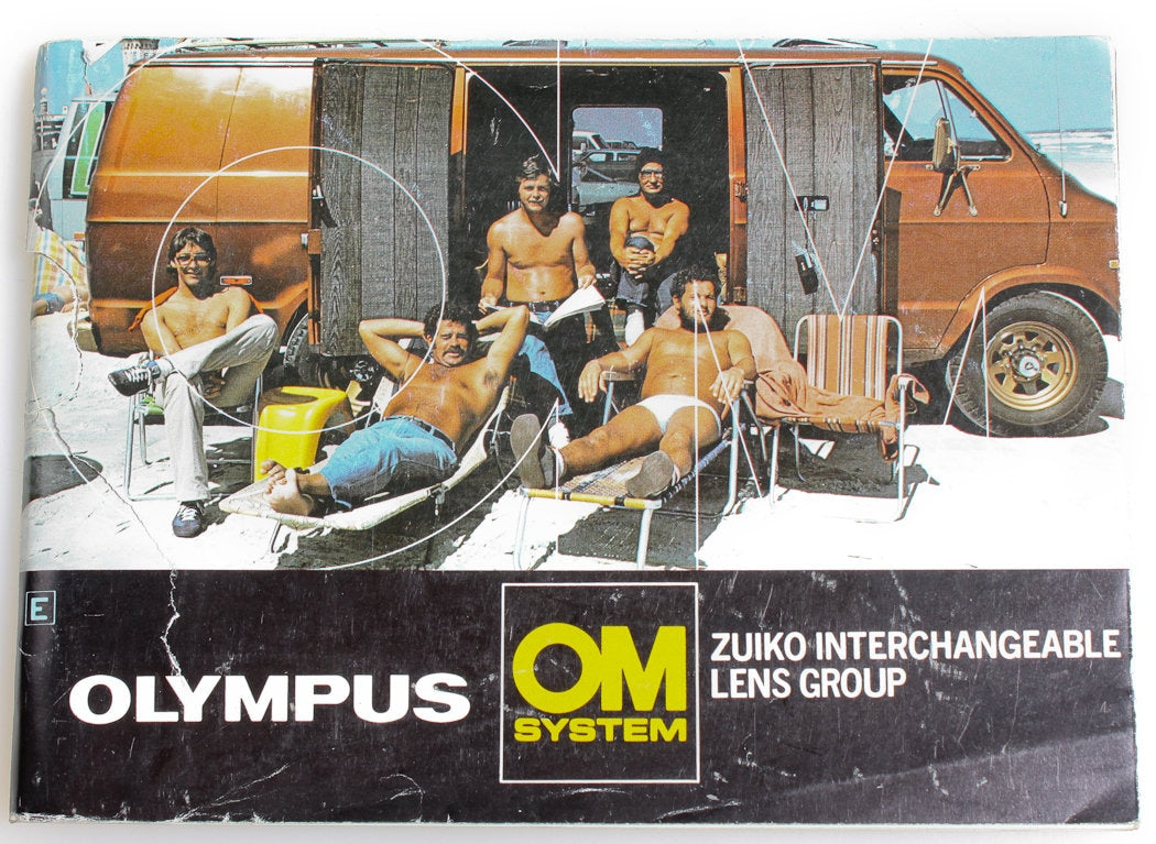 Olympus OM System Zuiko Interchangeable Lens Group Vintage Original Manual
