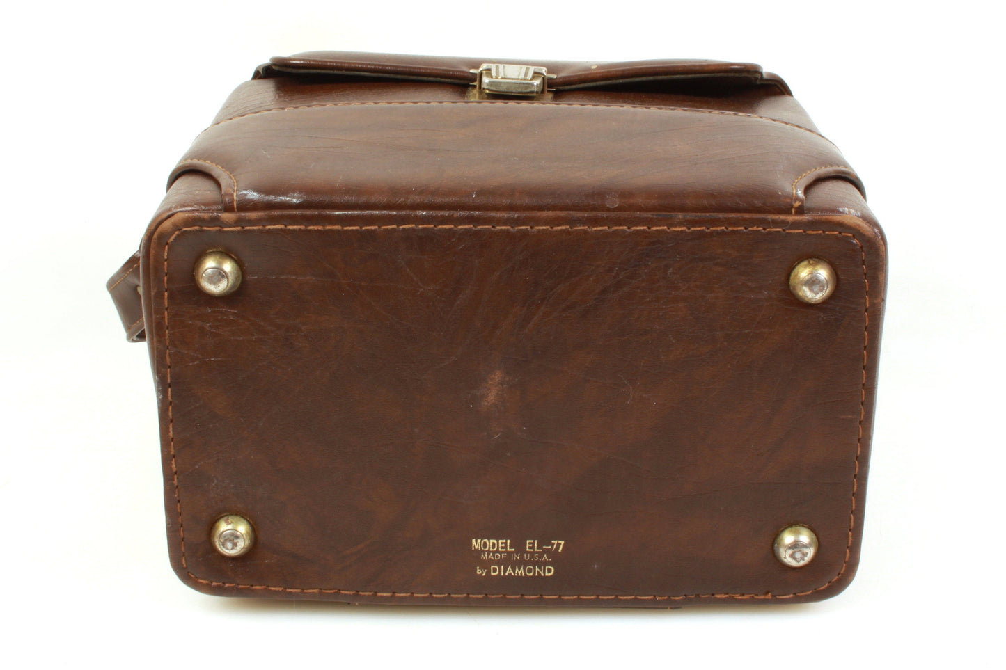 Vintage Camera Case 1970s Brown