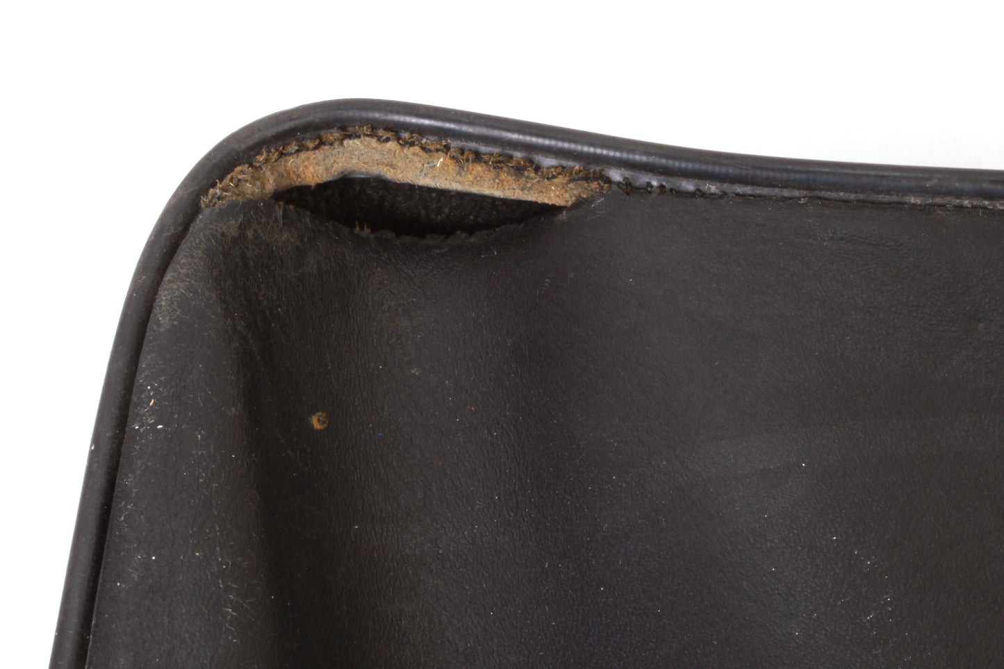 Camera Bag Leather Black Vintage 1950s