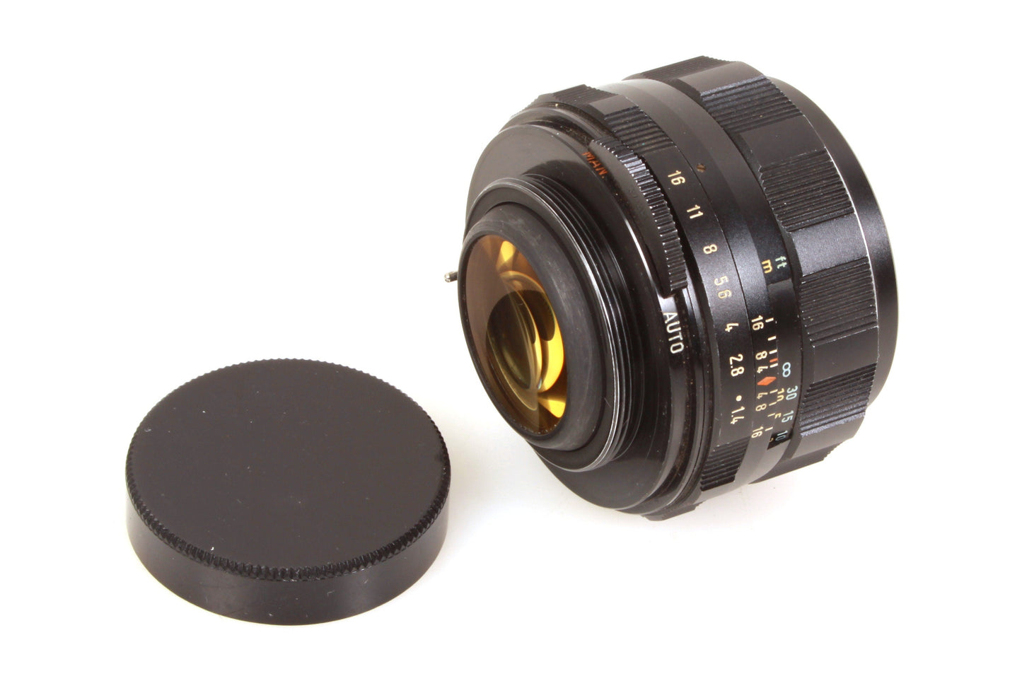 Asahi Pentax Super Takumar 50mm f/1.4 MF Lens M42 w/ Caps