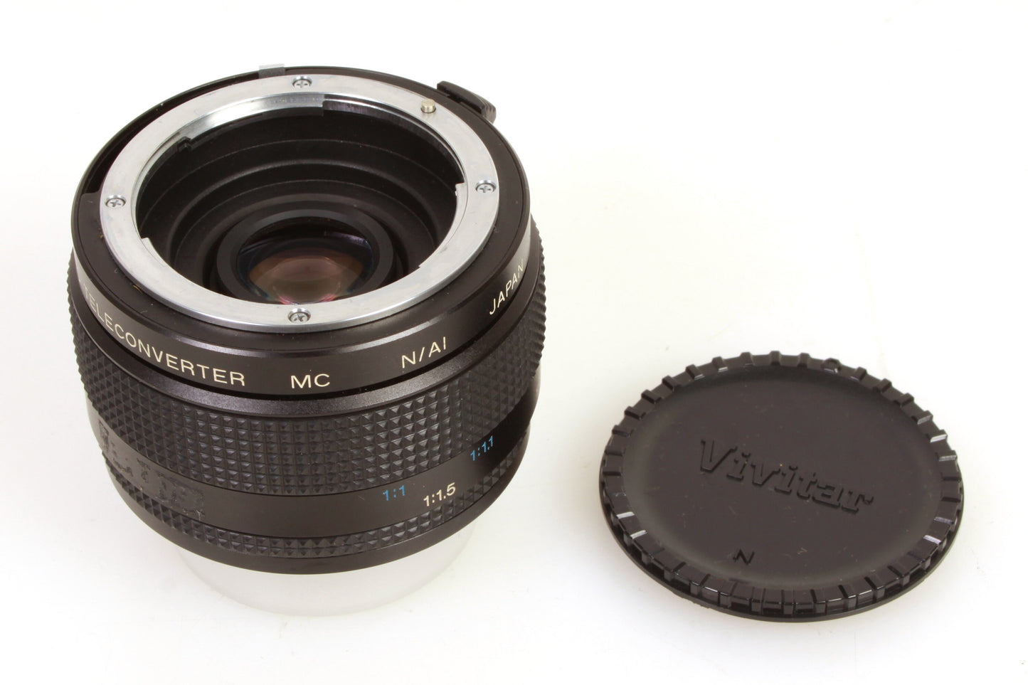 NIKON 2x Tele Converter Film Lens In Case w/ Caps