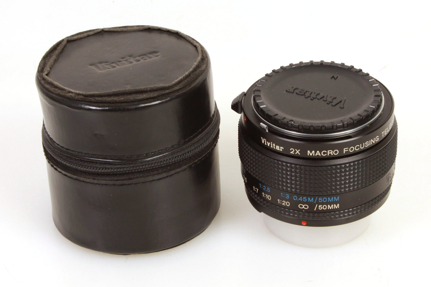 NIKON 2x Tele Converter Film Lens In Case w/ Caps
