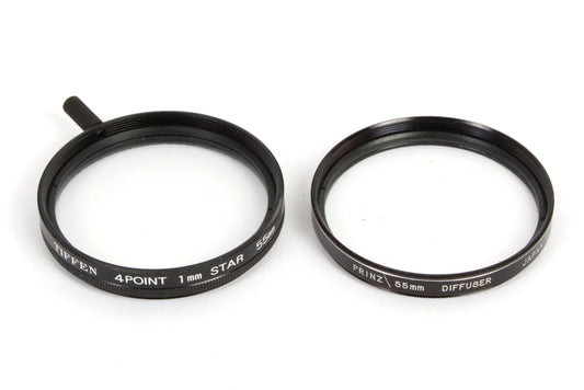 55mm Filters (2) Star & Diffuser
