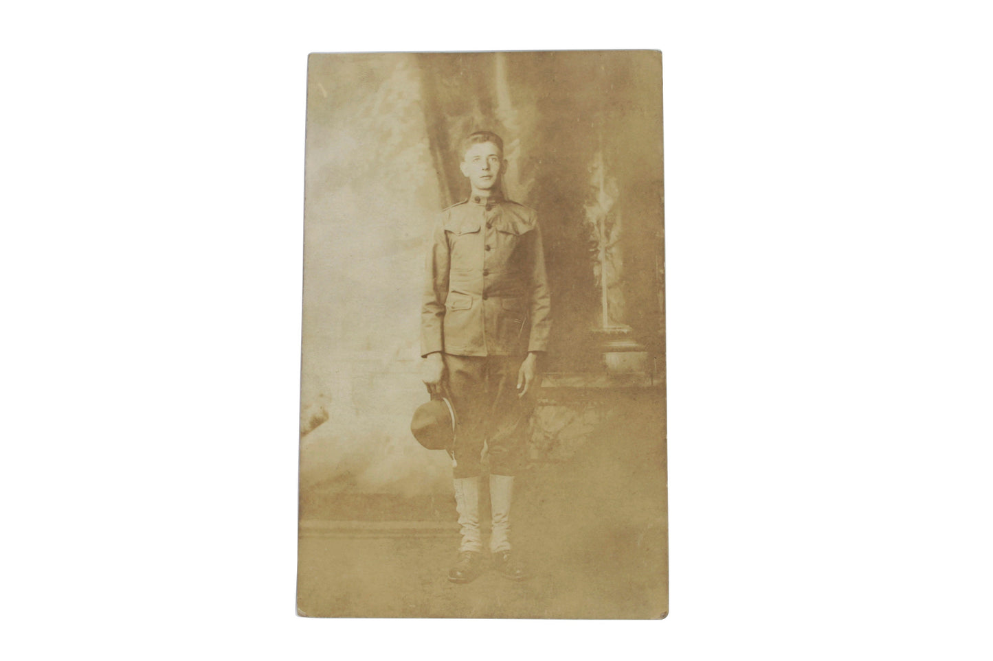 WWI World War One Soldier Photograph Postcard
